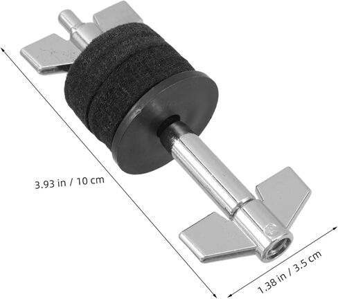 Kisangel Adjustable Drum Cymbal Stand Mount High-Grade Double Layer Cymbal Stacker and Drum Hardware Accessories for Enhanced Percussion Performance in Saudi Arabia