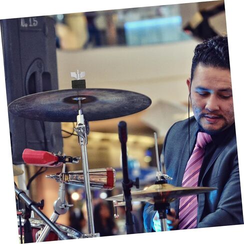 Kisangel Adjustable Drum Cymbal Stand Mount High-Grade Double Layer Cymbal Stacker and Drum Hardware Accessories for Enhanced Percussion Performance in Saudi Arabia