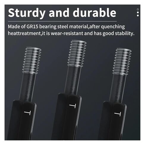 1PCS Steel Gauge Thread Tolerance 2B UNC2-56 8-32 12-24 1/4 5/16 3/8(UNC1I4-20) in Saudi Arabia