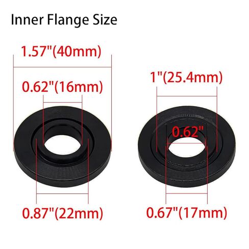 طقم صواميل قفل مطحنة زاوية 5/8 بوصة - 11، صامولة شفة ذاتية التضييق سريعة الفك - صواميل قرص قطع بديلة معدنية لتغيير قرص المطحنة السريع لا حاجة إلى مفتاح ربط in Kuwait