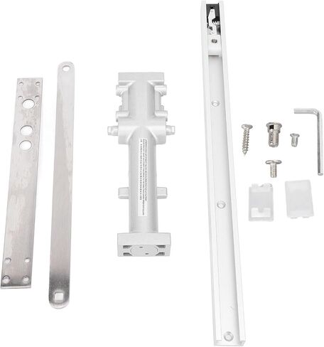 Automatic Door Closer, Aluminum Alloy Hydraulic Spring, Speed Adjustable for Commercial and Residential Doors - Durable Construction, Two Stage Speed Control, Easy Installation in Saudi Arabia