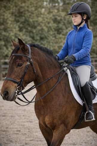 CHALLENGER 54" Horse English Black Leather Flat Rubber Grip Training Reins 805LR20BK in Saudi Arabia
