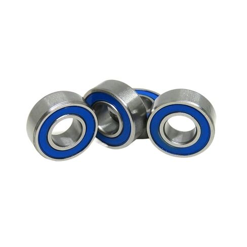 حزمة من 10 محامل كروية مصغرة 5x11x4 مم MR115RS ABEC3 MR115-2RS زرقاء مختومة MR115 2RS L1150D(MR126-2RS 6x12x4 مم) in Saudi Arabia