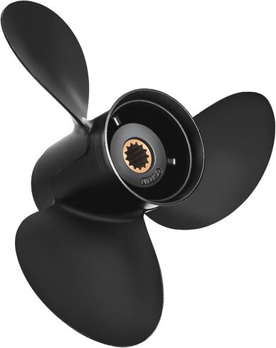 12 x 17 Aluminum Outboard Boat Propeller for BRP Johnson Evinrude OMC Stern Drive 40-70HP, 13 Spline Tooth, 763462, Compatible with Evinrude 40HP 48HP 50HP 55HP 60HP 65HP, RH in Kuwait