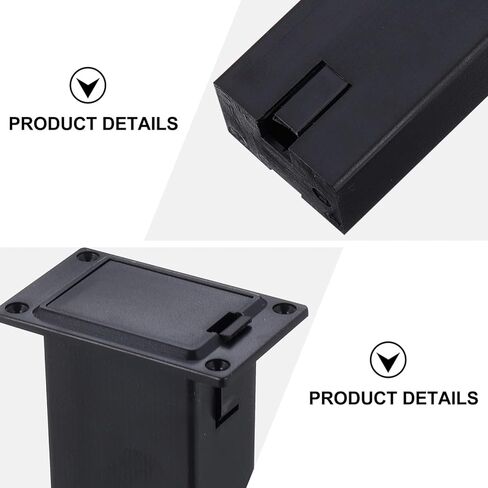 GALPADA 3Pcs Active Bass Guitar Pickup Battery Box Replacement Durable Battery Holder for Electric Bass Compact Design for Home and Performance Use Essential Guitar Accessory in Saudi Arabia
