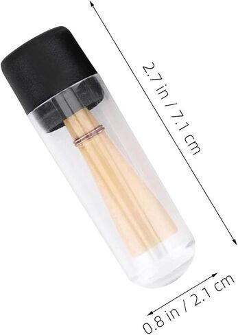 VANZACK 5pcs Natural Medium Bassoon Reeds Woodwind Replacement Parts for Musicians Beginners Instrument Repair Tools in Saudi Arabia