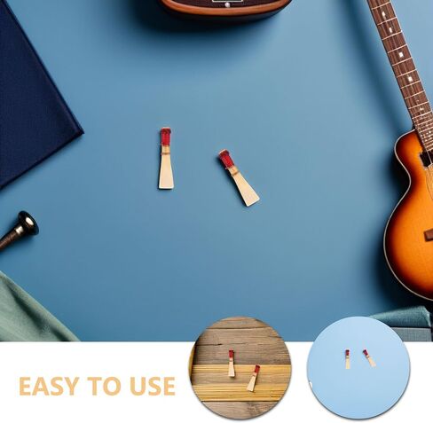 5 قطع من قصب الباسون من كيسانجل، مجموعة بديلة من قصب آلات النفخ الخشبية الطبيعية الناعمة المتوسطة للاعبين المحترفين والمبتدئين in Kuwait