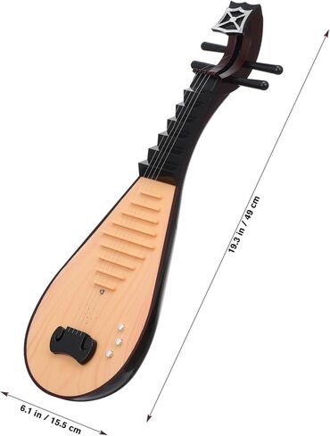 1 قطعة خمر النمط الصيني العود نموذج الدعامة محاكاة أداة للصور القديمة الدعائم Hanfu زي الديكور تصميم أنيق رائع الألوان in Kuwait