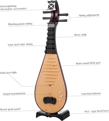 1 قطعة خمر النمط الصيني العود نموذج الدعامة محاكاة أداة للصور القديمة الدعائم Hanfu زي الديكور تصميم أنيق رائع الألوان in Kuwait