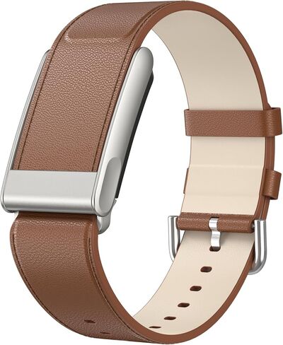 سوار جلد omee متوافق مع حزام Whoop 5.0 للرجال والنساء، أحزمة معصم بديلة متينة من الجلد الطبيعي لأحزمة Whoop 5.0 in Kuwait