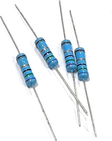 20Pcs 2W 1% 0R1 0R12 0R15 0.18 0.22 0.25 0.1 0.12 0.15 R Ohm Metal Film Resistor 0.1R-10M(MF 2W 1R 20pcs) in Kuwait