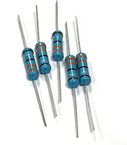 2W 3R3 33R 330R 3K3 33K 330K 3.3 33 330 Ohm R K Accuracy 1% Metal Film Resistor 0.1R-10M 20Pcs(MF 2W 1K8 20pcs) in Kuwait
