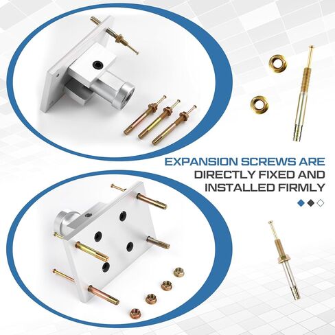 Universal Pole Dance Fixed Plate for Slanted Ceilings Top Plate Pole Dance Accessory for Home More Safety and Stability in Kuwait