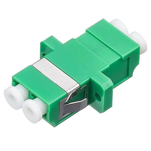 10 Pack LCAPC Duplex Split Fiber Adapter Flange Coupler, Simplex Fiber Connector, Fiber Optic Adapter in Kuwait