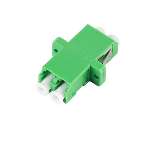 10 Pack LCAPC Duplex Split Fiber Adapter Flange Coupler, Simplex Fiber Connector, Fiber Optic Adapter in Kuwait