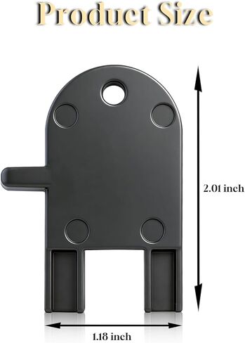 مفتاح موزع 2145995 متوافق مع المناشف الورقية ذات السحب المركزي من Von Drehle وMarcal وموزعات مناديل الحمام الكبيرة (4 عبوات) in Kuwait