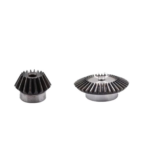 2Pcs 1:2 Bevel Gear 1.5 Modulus 18 Teeth + 36Teeth Process Hole 90 Degree Steel Gears Steel Gears Screw M5 in Saudi Arabia