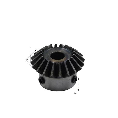 2Pcs 2M 20Teeth Inner Hole 8-20mm Gear 90 Degrees Meshing Angle Steel Gears Screw Hole M5(7mm no Keyway) in Saudi Arabia