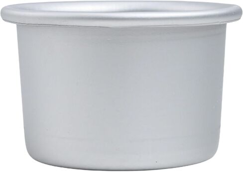 Mini Cake Pan with Removable Bottom,2 Inch Aluminum Alloy Baking Mold for Pudding DIY Dessert,Non-Adhesion Anti-Oxidation Bakeware,Easy to Clean,6/10/20 Pack in Kuwait