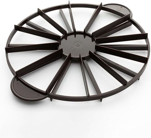 Cake Divider with ABS Handle for 10 or 12 Equal Slices, Round Pie Portion for Marker for Baking and Kitchen Use, 26.8cm Diameter in Kuwait
