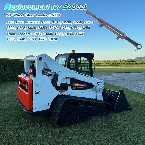 7365351 Quick Tach Hydraulic Cylinder 7227463 Replacement for Bobcat A770 S450 S510 S530 S550 S570 S590 S595 S630 S650 S740 S750 S770 S850 T450 T550 T590 T595 T630 T650 T740 T750 T770 T870 in Kuwait