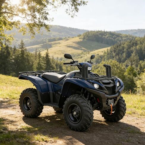 مجموعة أدوات الغطس السوداء ATV متوافقة مع 2016-2022 Yamaha Grizzly 700 Kodiak 700 من البلاستيك المطلي in Saudi Arabia