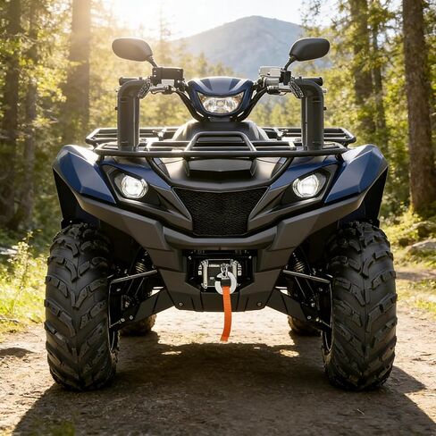 مجموعة أدوات الغطس السوداء ATV متوافقة مع 2016-2022 Yamaha Grizzly 700 Kodiak 700 من البلاستيك المطلي in Saudi Arabia