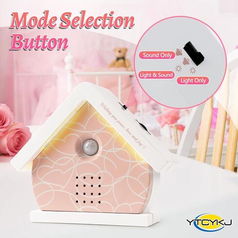 صندوق الطيور الغناء الأصلي، صندوق صوت طبيعي مع مستشعر للحركة - علاج صوتي طبيعي للنوم والاسترخاء | يتضمن قناع نوم حريري، وعصابة رأس وربطة شعر، وسلال هدايا للنساء in Kuwait