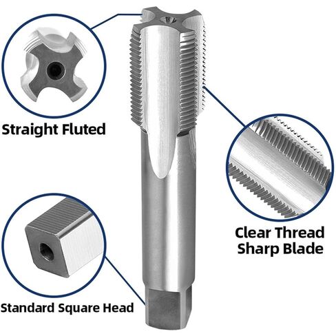M22x0.5 Tap and Die Set Right Hand，Metric M22x0.5 HSS Machine Thread Tap & Round Die in Saudi Arabia