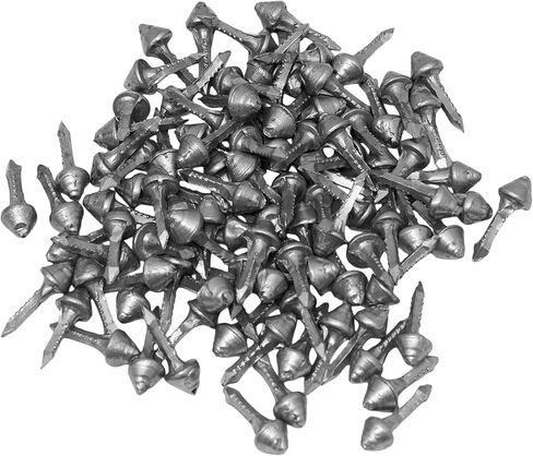 Lord of Battles Hob Nails Hand Forged Solid Iron Fully Functional Antique Medieval Historical Accessory for Shoes Natural Finish Set of 100 Nails in Saudi Arabia