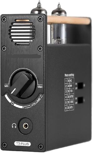 T3 Plus Mini Vacuum Tube Preamplifier MM/MC Phono Preamplifier Desktop Headphone Amplifier in Kuwait