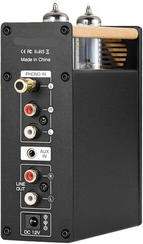T3 Plus Mini Vacuum Tube Preamplifier MM/MC Phono Preamplifier Desktop Headphone Amplifier in Kuwait