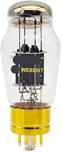 WE6SN7 6SN7 Electron Tube Precision Matching Tube Replaces CV181 6H8C 6N8P 6SN7 Audio Amplifier Electron Tube(Two PCS Matched) in Saudi Arabia