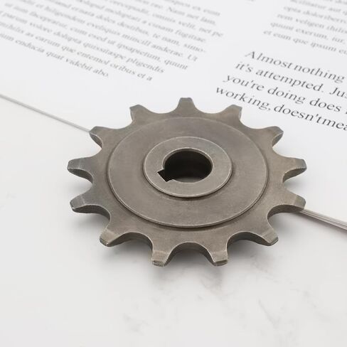 Create idea 2 Pcs 13 Tooth Sprocket Bicycle Chain Gear Replacement Part Pinion Sprocket Electric Scooter Motor 13 Tooth 11mm ID Sprocket for 1016Z2 Z3 1018 Geared Motors in Saudi Arabia