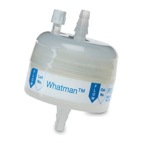 Whatman 6705-7500 Polycap SPF 75 مرشح كبسولة غشاء بولي إيثر سلفون مع مدخل ومخرج SB، أقصى ضغط 60 رطل لكل بوصة مربعة، 1.0 ميكرون in Saudi Arabia