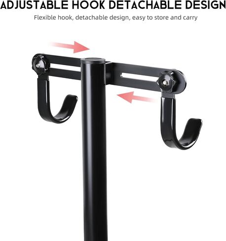 حامل إصلاح الدراجة ThinkRider، ارتفاع مثبت بخطاف قابل للتعديل 80-130 سم، سهل التجميع، حامل دراجة عالي التحمل لدراجات الطرق والجبال (الحد الأقصى. 66 رطلاً) in Kuwait