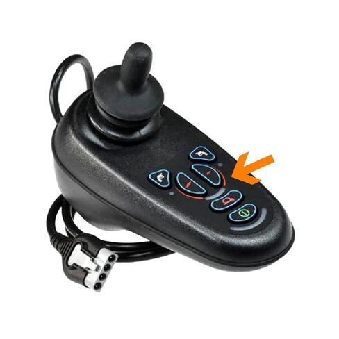 6 Buttons Controller Keypad for PG VR2 Power Wheelchairs in Saudi Arabia
