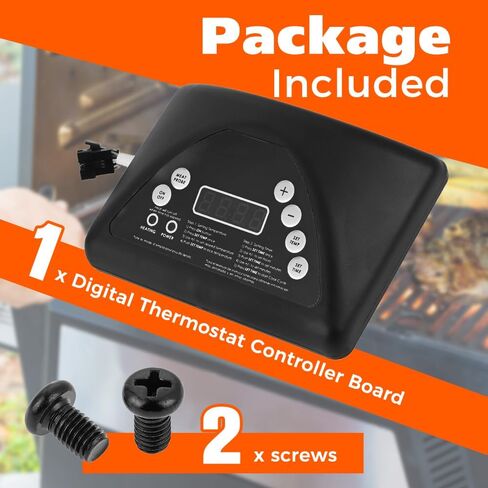 قطعة غيار مجموعة لوحة التحكم الرقمية 9907100008، وحدة تحكم ترموستات للمدخن TEENGSE متوافقة مع Masterbuilt 20071914/20071814 / 20070511، مدخن كهربائي بلوحة تحكم علوية in Kuwait