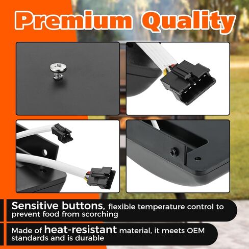 قطعة غيار مجموعة لوحة التحكم الرقمية 9907100008، وحدة تحكم ترموستات للمدخن TEENGSE متوافقة مع Masterbuilt 20071914/20071814 / 20070511، مدخن كهربائي بلوحة تحكم علوية in Kuwait