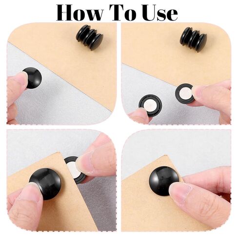 4 أزواج من مشابك مريلة السباق المغناطيسية، حامل رقم سباق الماراثون بإبزيم مغناطيسي لتثبيت مريلة السباق، معدات الجري للجري في سباق الترياتلون (أسود) in Kuwait