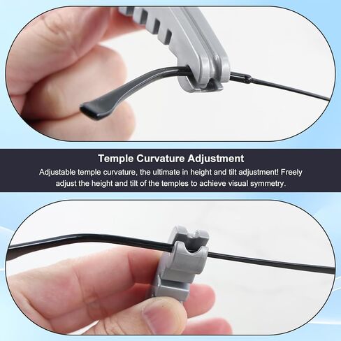 أداة تعديل إطار النظارات متعددة الوظائف، كماشة احترافية لثني هيكل النظارات ووسادة الأنف، طقم إصلاح النظارات، متوافق مع الإطارات المعدنية/التيتانيوم/الفولاذ المقاوم للصدأ in Kuwait