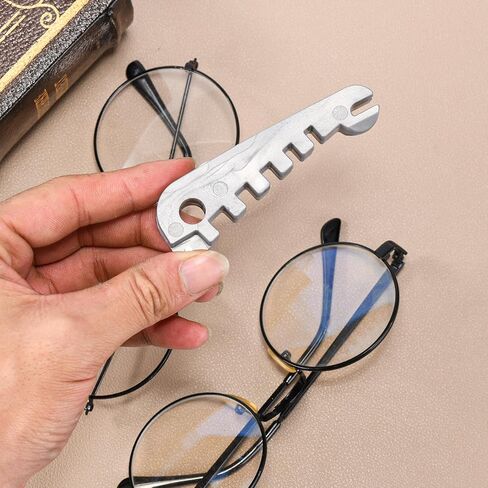 2PCS Eyeglass Frame Adjustment Tool, Eyeglass Frame Bender & Temple Arm Repair Tool, Professional Glasses Adjustment Kit for DIY Glasses Repair at Home in Kuwait