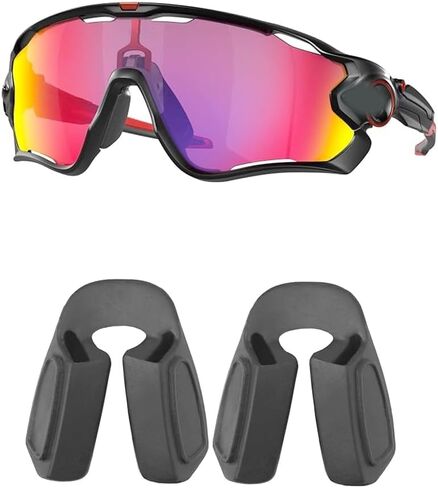 Black Silicone Replacement Piece Nose Pads for XREAL 1S AR/XR Glasses Oakley Jawbreaker OO9290 Oakley Asian Jawbreaker OO9290 in Kuwait