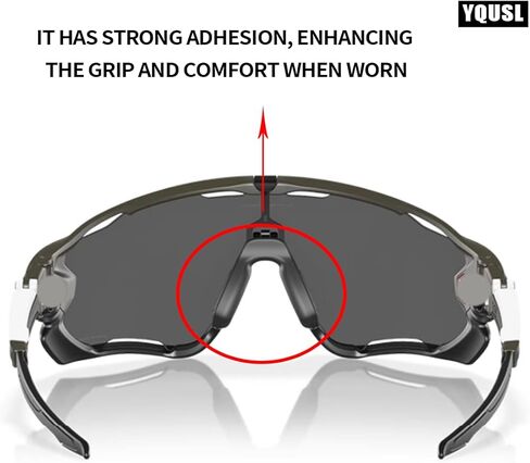 Black Silicone Replacement Piece Nose Pads for XREAL 1S AR/XR Glasses Oakley Jawbreaker OO9290 Oakley Asian Jawbreaker OO9290 in Kuwait