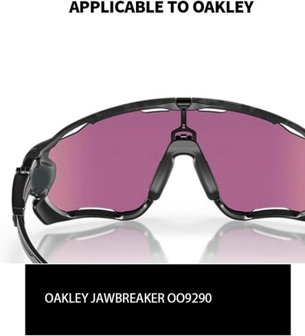 Black Silicone Replacement Piece Nose Pads for XREAL 1S AR/XR Glasses Oakley Jawbreaker OO9290 Oakley Asian Jawbreaker OO9290 in Kuwait