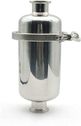Short Inline Filter Suitable 51mm Ferrule OD 64, for Pipeline Tri Clamp SUS 316 Stainless Steel Machinery Manufacturers Parts(60 Mesh) in Saudi Arabia