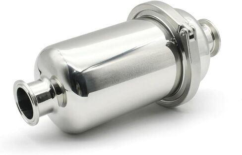 Short Inline Filter Suitable 51mm Ferrule OD 64, for Pipeline Tri Clamp SUS 304 Stainless Steel Machinery Manufacturers Parts(40 Mesh) in Saudi Arabia