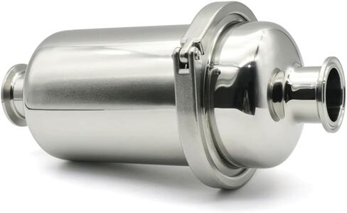 Short Inline Filter Suitable 51mm Ferrule OD 64, for Pipeline Tri Clamp SUS 304 Stainless Steel Machinery Manufacturers Parts(40 Mesh) in Saudi Arabia