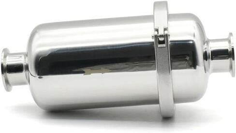 Short Inline Filter Suitable 51mm Ferrule OD 64, for Pipeline Tri Clamp SUS 304 Stainless Steel Machinery Manufacturers Parts(40 Mesh) in Saudi Arabia