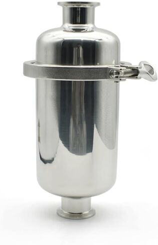 Short Inline Filter Suitable 51mm Ferrule OD 64, for Pipeline Tri Clamp SUS 304 Stainless Steel Machinery Manufacturers Parts(40 Mesh) in Saudi Arabia
